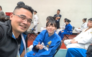 长庚科大郑敏薰全大运柔道夺金