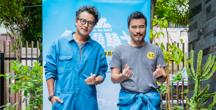 李铭顺偕李铭忠拍实境 骑车游全台 自曝中年危机