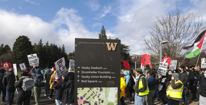 华盛顿大学再现亲巴抗议 川普政府启动调查