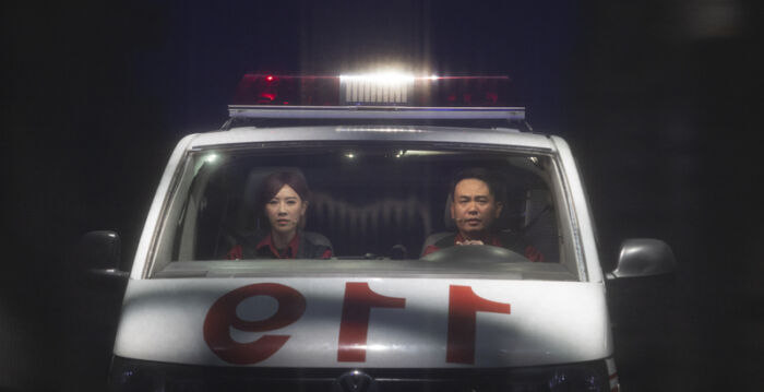 云梯车实景搬舞台《火神的眼泪》音乐剧故事催泪