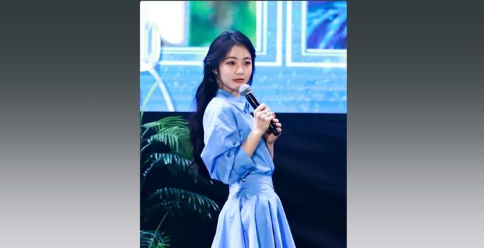 韩星辛叡恩台北粉丝会 表演《爱你》双语翻唱