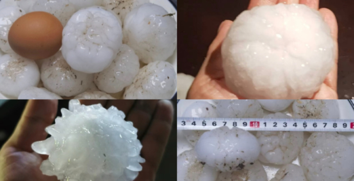北京下鸡蛋大冰雹冲热搜 噼啪响如“枪战声”