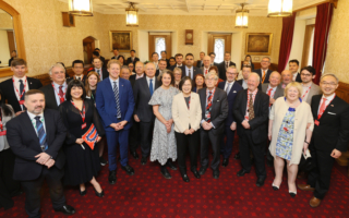 蔡英文英國國會演講 籲台英合作抗威權勢力