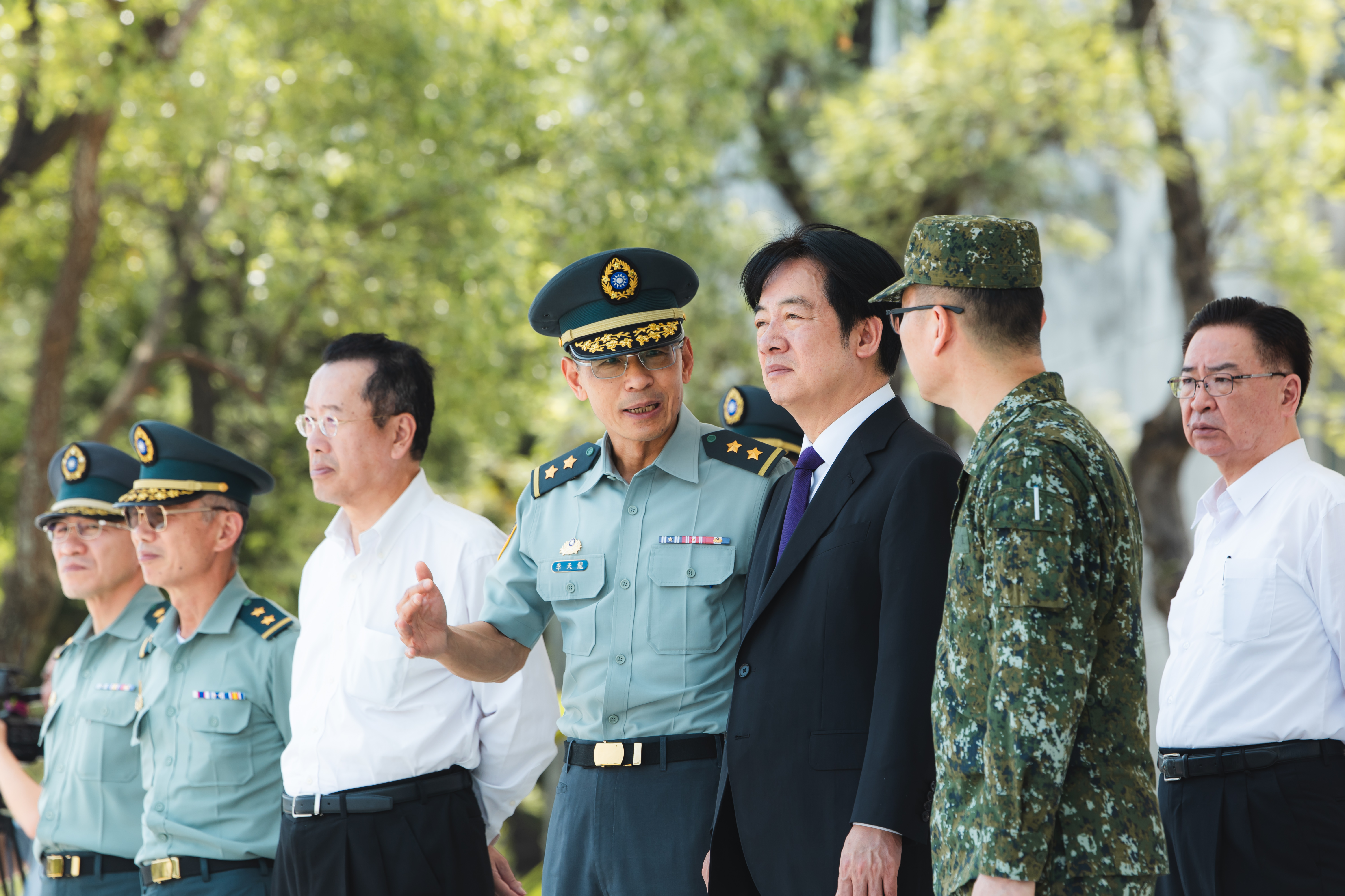 赖清德南下端节勗勉机动阻绝器材亮相| 端午节| 国军| 台湾大纪元| 大纪元