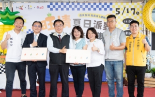 黃敏惠市長攜手黃偉哲市長 共推優質農產品