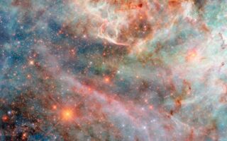 哈伯太空望遠鏡拍到色彩鮮豔的「棉花糖」
