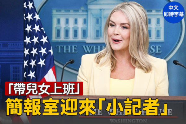 【直播】「帶兒女上班」萊維特主持小記者會
