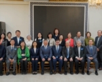 辅仁大学迎百年校庆 校长蓝易振纽约探访校友