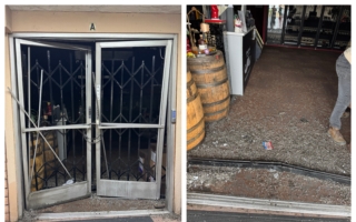 南加州入室竊案頻發 小偷深夜倒車衝撞華人店