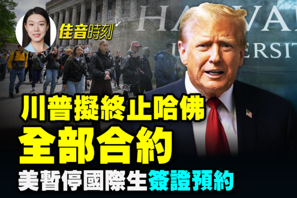 【佳音時刻】哈佛做了什麼 川普擬終止全部合約