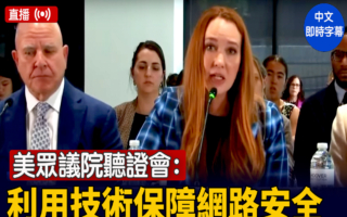 【直播】美眾議院聽證會：用技術保障網路安全