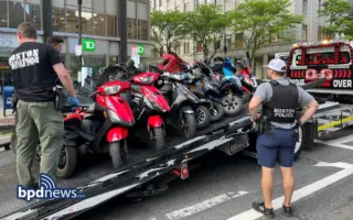 市区小摩托横冲直撞 波士顿警方突击严查