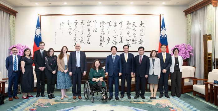 接见美参议员访团 赖清德盼创造台美更多利基