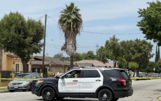 南加州華人區鮑溫市警察遭槍擊 一死一傷