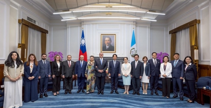 危地马拉总统会赖清德 盼勾勒双边关系新走向