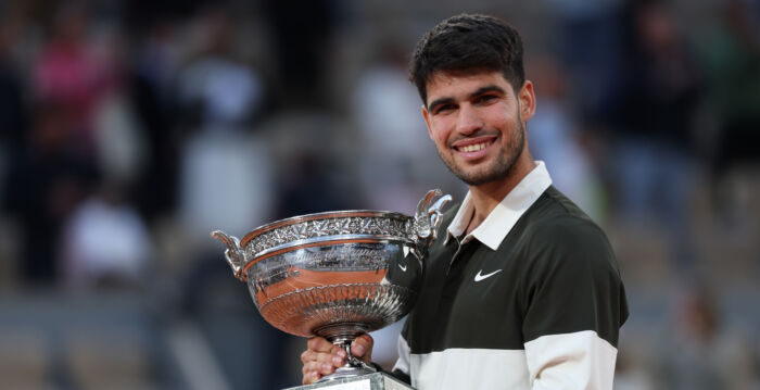 法网：阿尔卡拉斯逆转辛纳 卫冕男单冠军