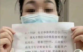 川女举报前公婆近亿资产涉贪 官方调查无进展