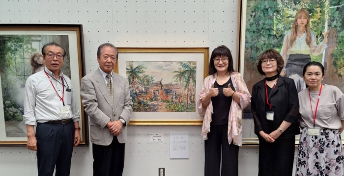台湾水彩画家陈荣和Chen Zong Ho – 2025年六月再度于东京都美术