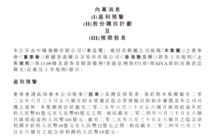 業績下滑 中國飛鶴市值一天蒸發88億港元