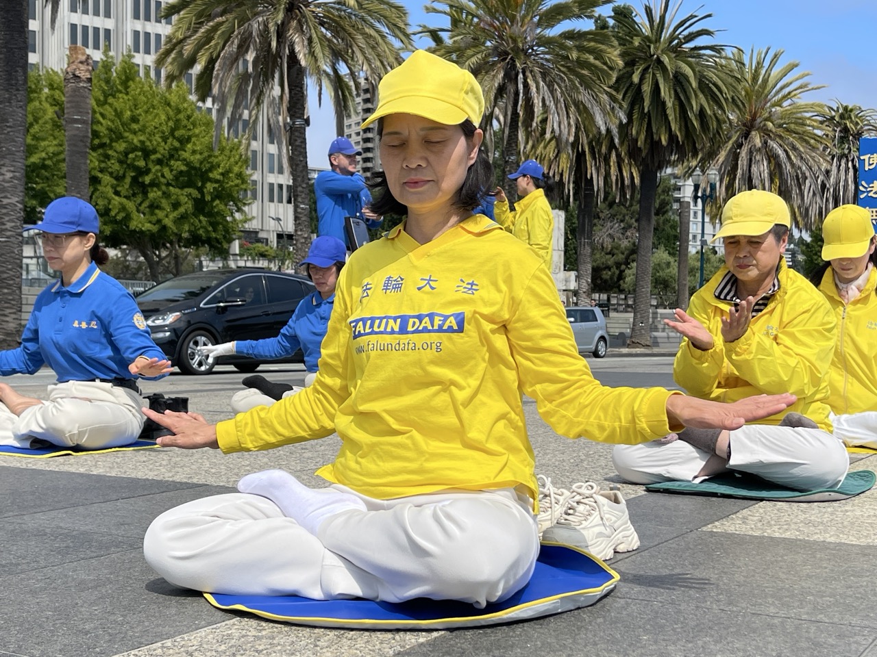 和平反迫害26年旧金山学员游行唤醒良知| 刘旭耀| 斯科蒂·科林