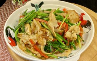 【梁廚美食】XO醬韭菜洋蔥炒刀蜆～一次學兩道菜！