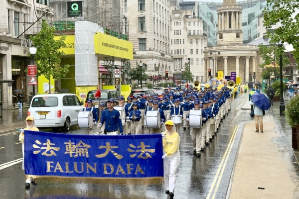 組圖：倫敦大遊行 法輪功呼籲制止中共迫害