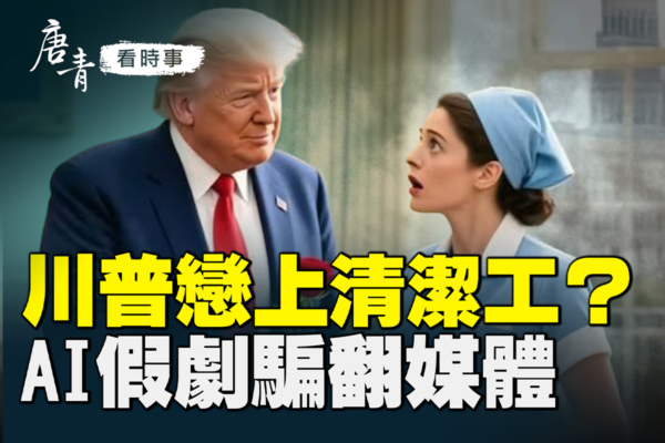【唐青看时事】川普恋上清洁工?AI假剧骗翻媒体