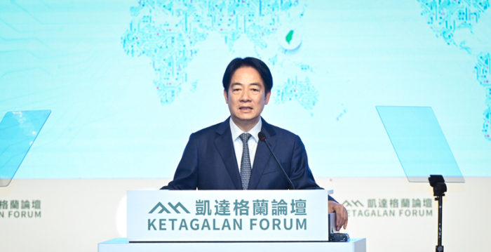 赖清德：明年国防预算将达GDP 3%以上