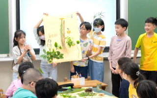 藝術走進課堂 桃園市立美術館兩校打開孩子感官地圖