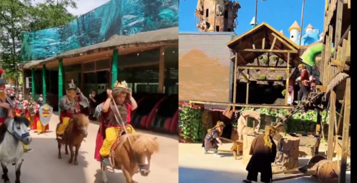 云南有个“小人国” 上百人靠表演谋生