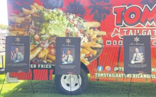 洛縣警局天普分局辦義賣 追思三殉職探員