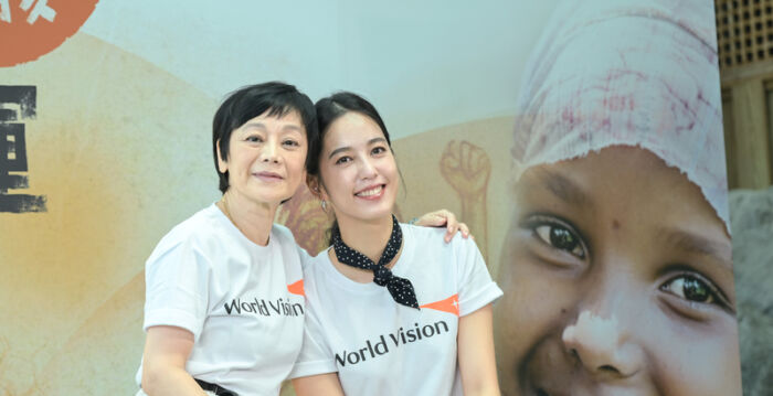 以教育改写命运 张艾嘉、陈庭妮响应资助活动