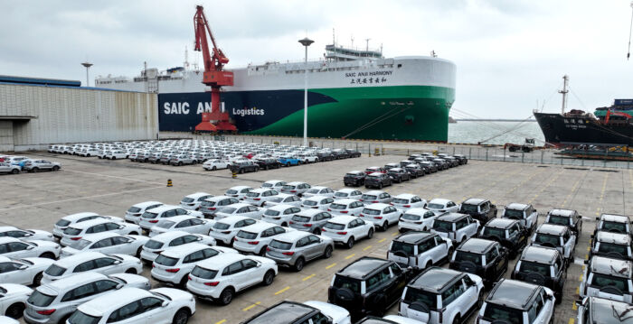 中国汽车制造商对俄罗斯出口下滑 困境加剧