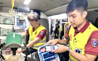 輕碰手機啟動生機 桃消研發NFC感應技術