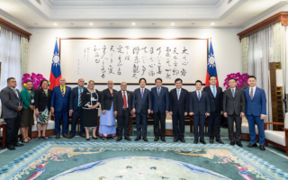 吐瓦魯國會議長會晤賴清德 重申堅定挺台