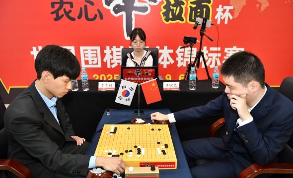 農心盃揭幕戰中國先鋒曹大元、李欽誠先後折戟| 國棋| 李志賢| 中野寬