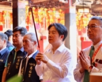 赖清德参拜头份义民庙、中港慈裕宫 祈求风调雨顺