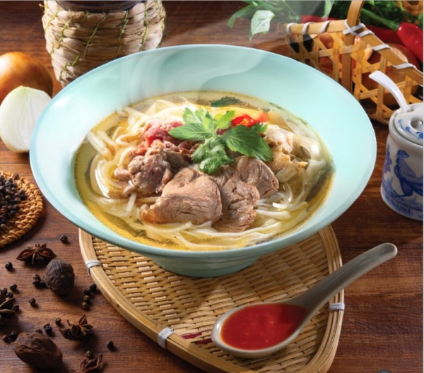 Chef Vo Quoc Vietnamese Cuisines的正宗的越南河粉