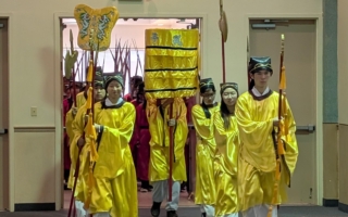 洛杉磯隆重儀典祭孔 優良教師獲表彰