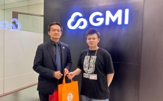 柑縣台美商會訪台北GMI Cloud 促跨境合作