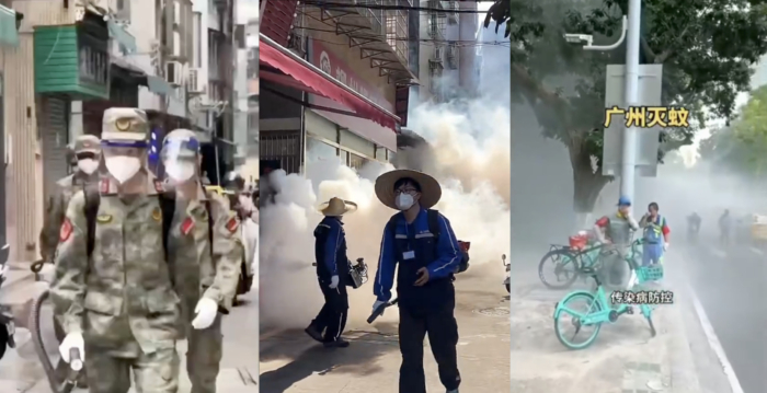 广东灭蚊运动升级 市民：当局借疫情牟利