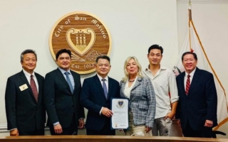 聖馬利諾市議會頒友台宣言慶雙十