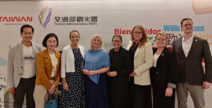 瑞典跨党派国会议员访台 将参加双十国庆庆典