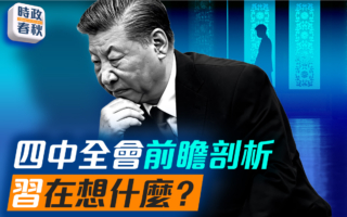 【時政春秋】四中全會前瞻 習在想什麼?
