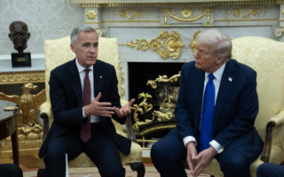 卡尼與川普白宮會晤 川普：加拿大會非常高興