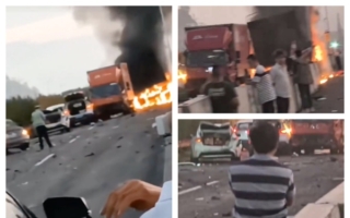 廣東一高速路多車相撞 傷亡人數不明