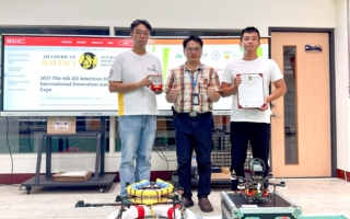 屏科大研發救災無人機 美國達文西發明展摘金