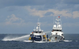 中共海警船衝撞菲律賓船隻 美國譴責