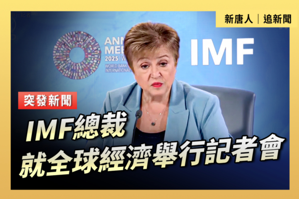 【直播】IMF总裁就全球经济举行记者会