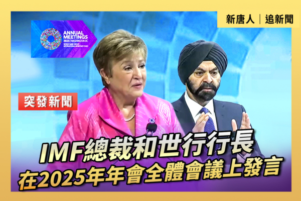 【直播】IMF总裁在2025年年会全体会议上发言